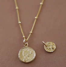 Load image into Gallery viewer, Double Coin Necklace